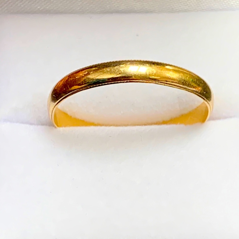 Frederick Goldman 14k gold Wedding Band
